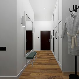 Дизайн интерьера квартиры Демевская от дизайн студии Graffit
